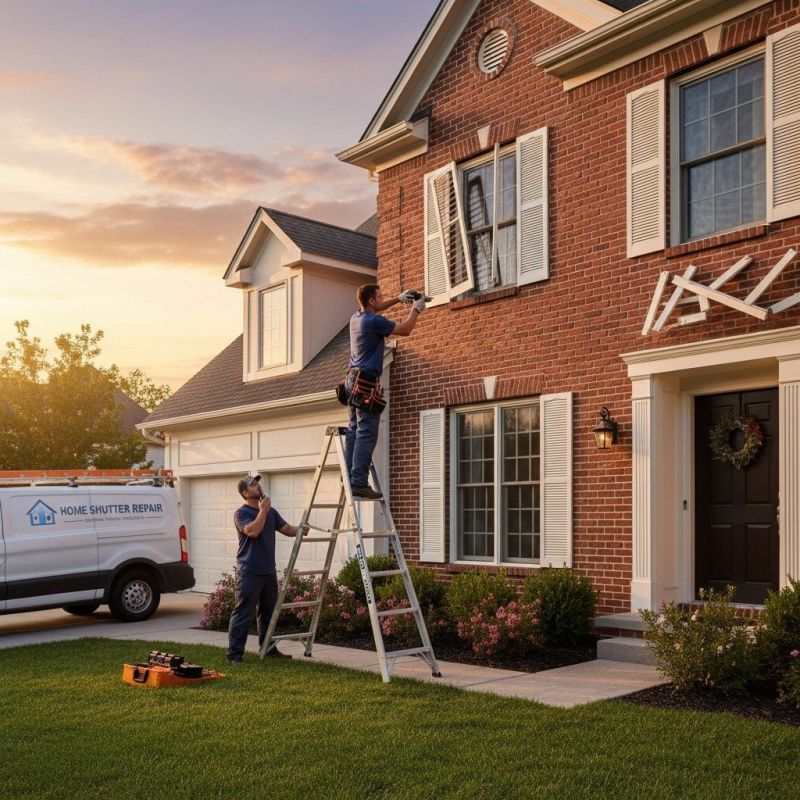 Shutter Handle Repair in Alpharetta, GA