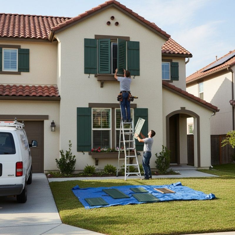 Shutter Latch Replacement in Kansas City, KS