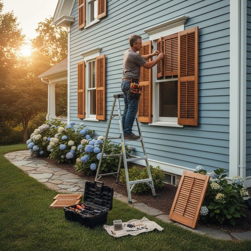 Exterior Shutters Repair in Overland Park, KS